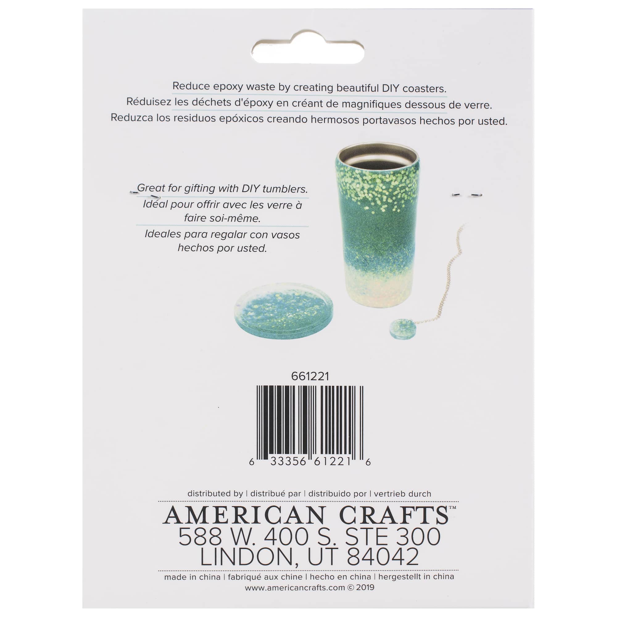 We R Memory Keepers® Spin It™ Silicone Coaster Molds, 3ct